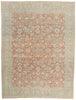 10 x 13 - Rust Antique Persian Mahal Rug - 53217