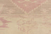 7 x 9 - Beige Vintage Turkish Oushak Rug - 53229
