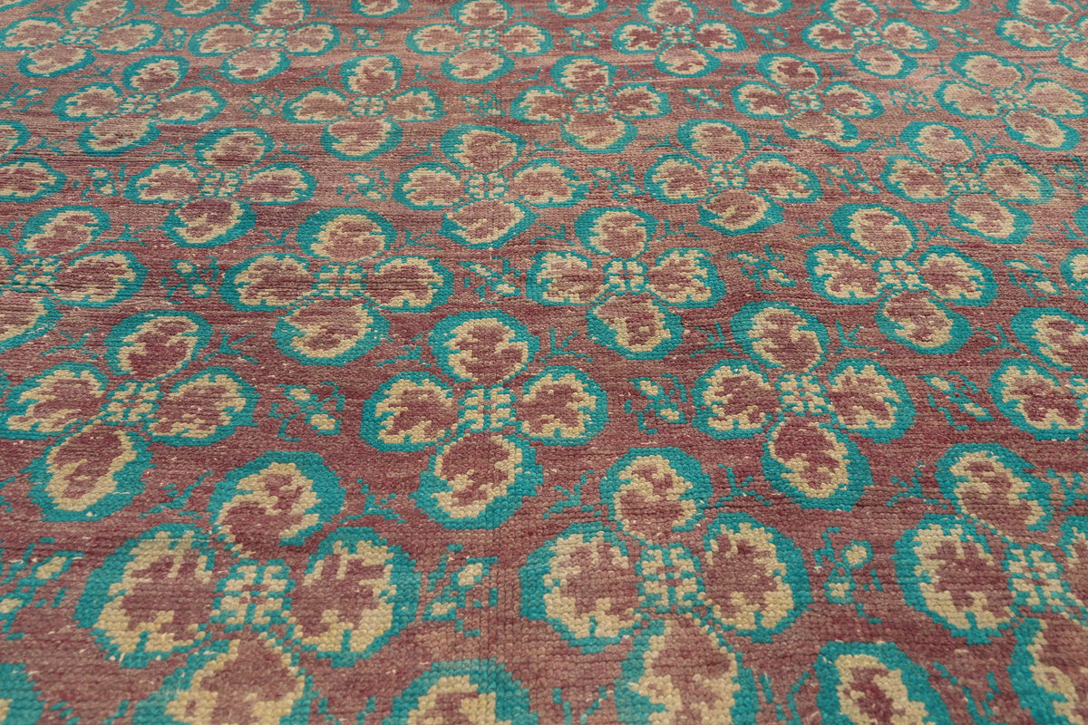 6 x 10 - Purple Vintage Turkish Sivas Rug - 53251