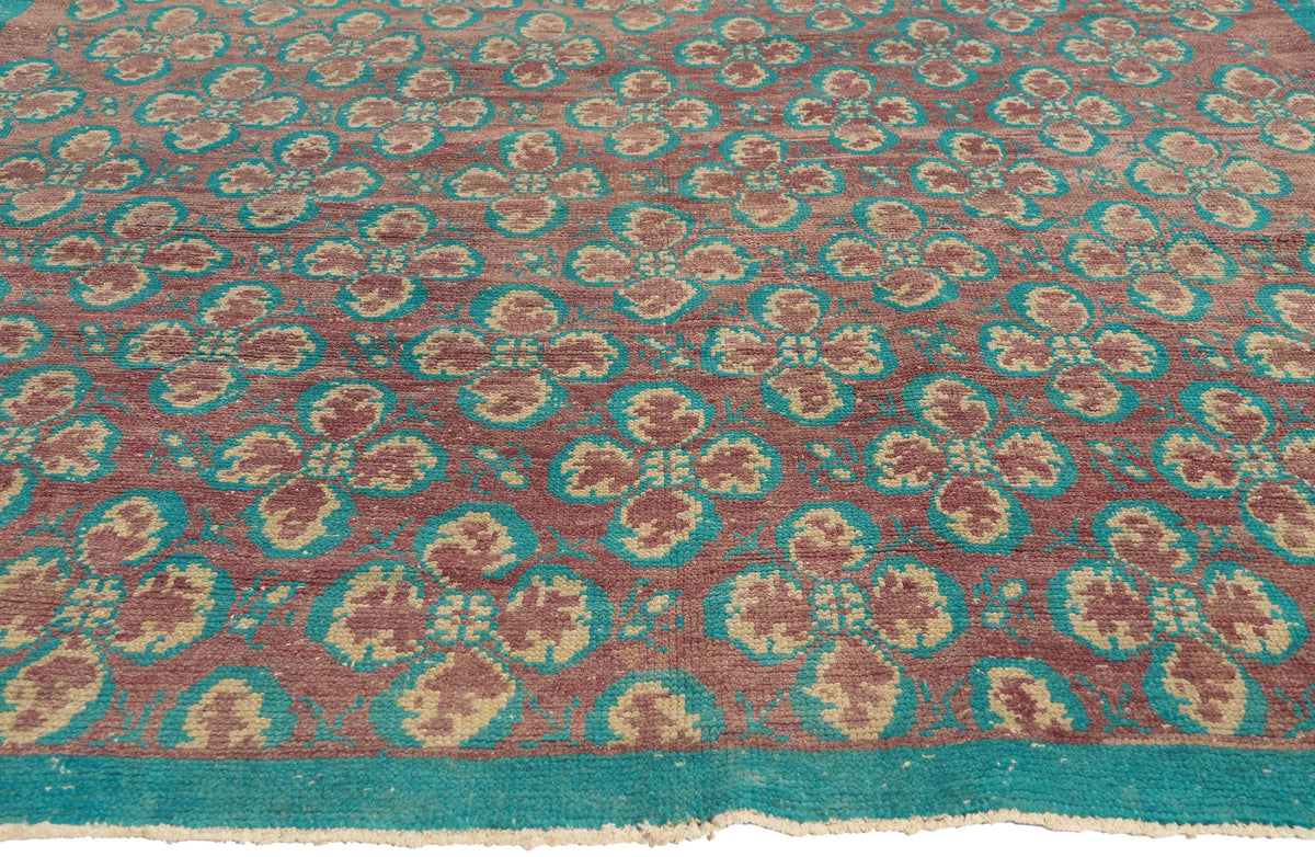 6 x 10 - Purple Vintage Turkish Sivas Rug - 53251