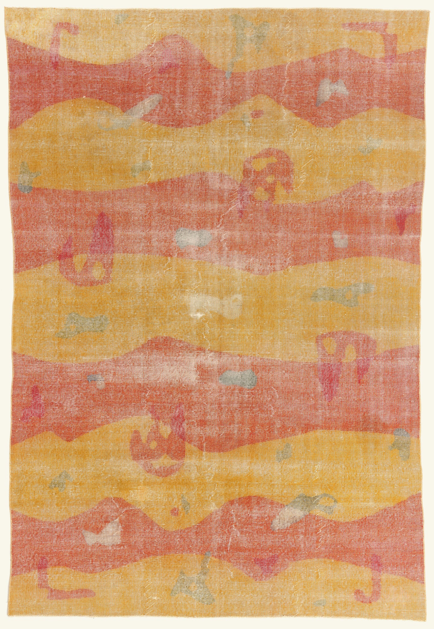 7 x 10 - Gold Vintage Turkish Sivas Rug - 53287