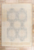 10 x 13 - Beige Vintage Persian Kerman Rug - 53393