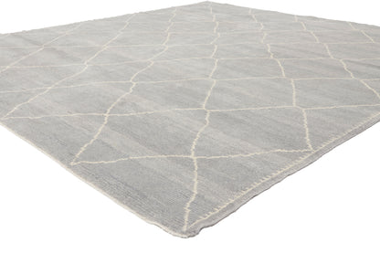 8 x 9 - Gray New Turkish Moroccan Rug - 53439