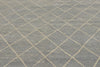 8 x 9 - Light Blue Turkish Moroccan Rug - 53446