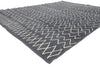 8 x 10 - Charcoal Dark Gray New Turkish Moroccan Rug - 53447