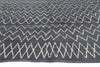 8 x 10 - Charcoal Dark Gray New Turkish Moroccan Rug - 53447