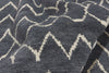 8 x 10 - Charcoal Dark Gray New Turkish Moroccan Rug - 53447