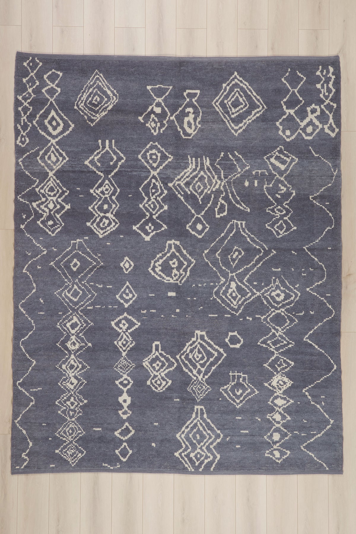 8 x 10 - Blue New Turkish Moroccan Rug - 53448