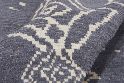 8 x 10 - Blue New Turkish Moroccan Rug - 53448
