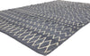 6 x 9 - Blue Gray Turkish Moroccan Rug - 53452