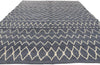 6 x 9 - Blue Gray Turkish Moroccan Rug - 53452