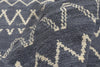 6 x 9 - Blue Gray Turkish Moroccan Rug - 53452