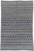 6 x 9 - Blue Gray Turkish Moroccan Rug - 53452