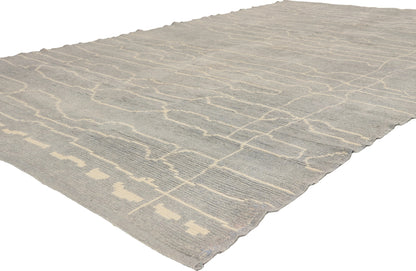 6 x 10 - Light Blue Turkish Moroccan Rug - 53453