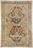 4 x 6 - Orange Antique Persian Heriz Rug - 53468