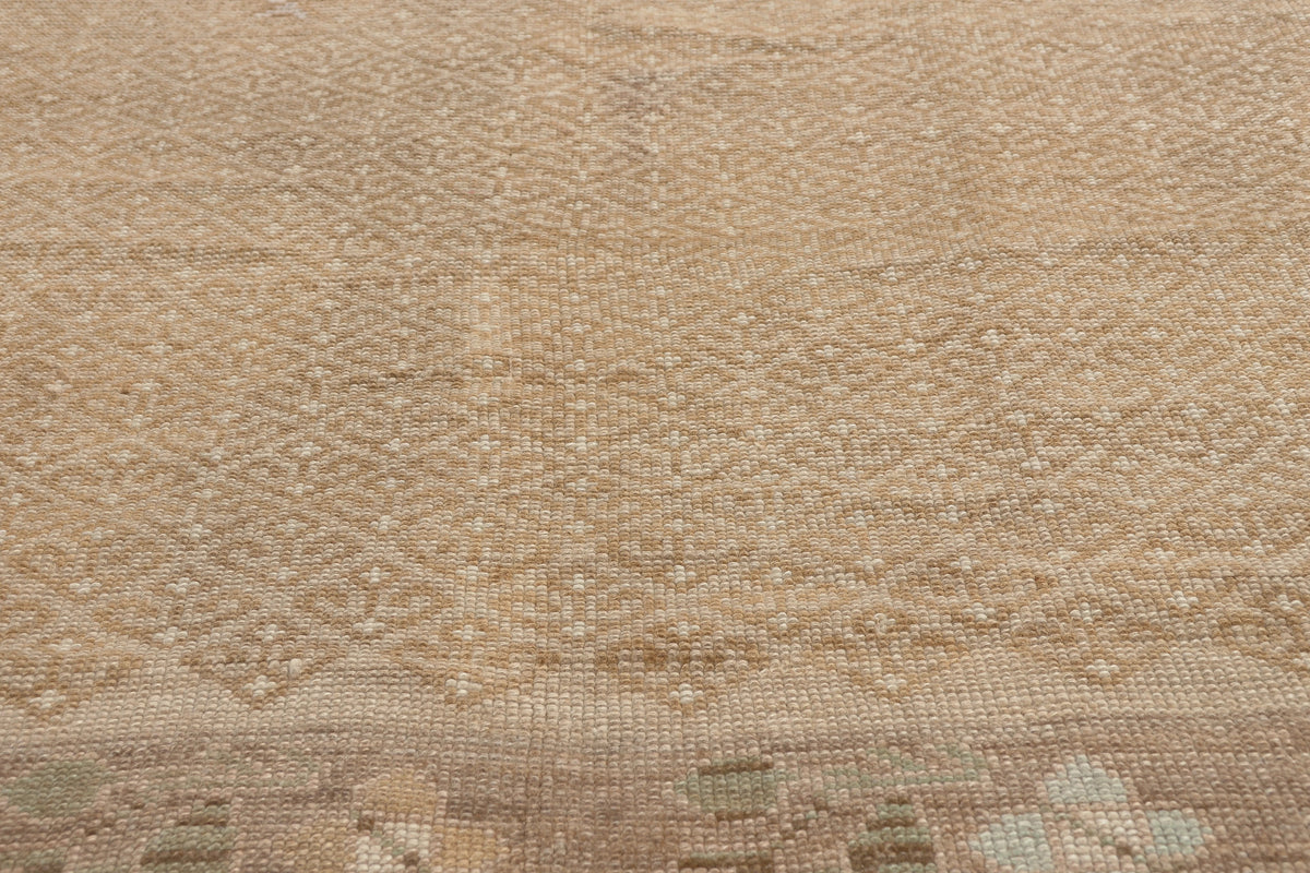 6 x 10 - Brown Vintage Turkish Kars Rug - 53567