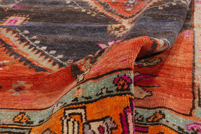 6 x 18 - Multicolor Vintage Turkish Kars Rug - 53574