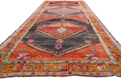 6 x 18 - Multicolor Vintage Turkish Kars Rug - 53574