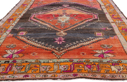 6 x 18 - Multicolor Vintage Turkish Kars Rug - 53574