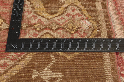 6 x 9 - Red Vintage Turkish Oushak Rug - 53580