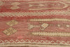 6 x 9 - Red Vintage Turkish Oushak Rug - 53580