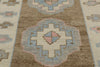 3 x 20 - Brown Turkish Oushak Rug - 53587