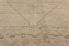 5 x 9 - Beige Vintage Turkish Oushak Rug - 53624
