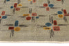 5 x 8 - Gray Vintage Turkish Sivas Rug - 53662