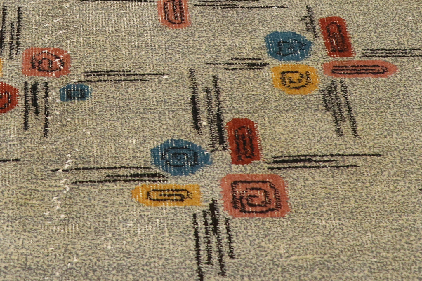 5 x 8 - Gray Vintage Turkish Sivas Rug - 53662