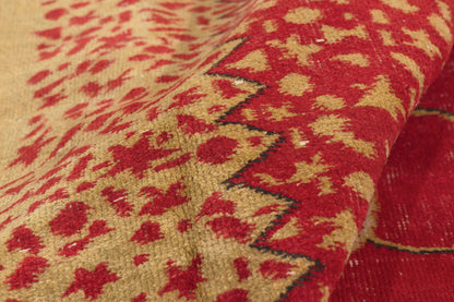 6 x 10 - Red Vintage Turkish Sivas Rug - 53663