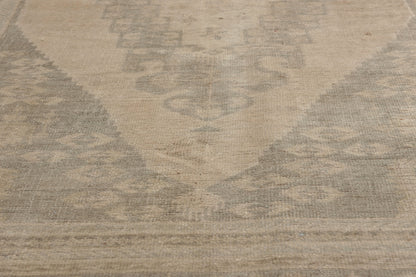 6 x 10 - Tan Vintage Turkish Oushak Rug - 53686