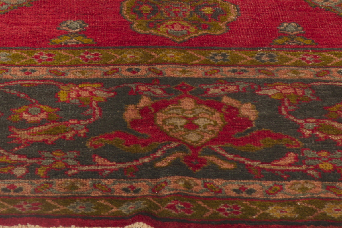 11 x 17 - Red Antique Persian Sultanabad Rug - 53766