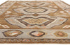 11 x 14 - Brown New Turkish Kars Rug - 54037