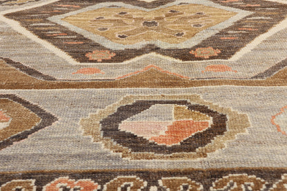 11 x 14 - Brown New Turkish Kars Rug - 54037