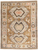 11 x 14 - Brown New Turkish Kars Rug - 54037