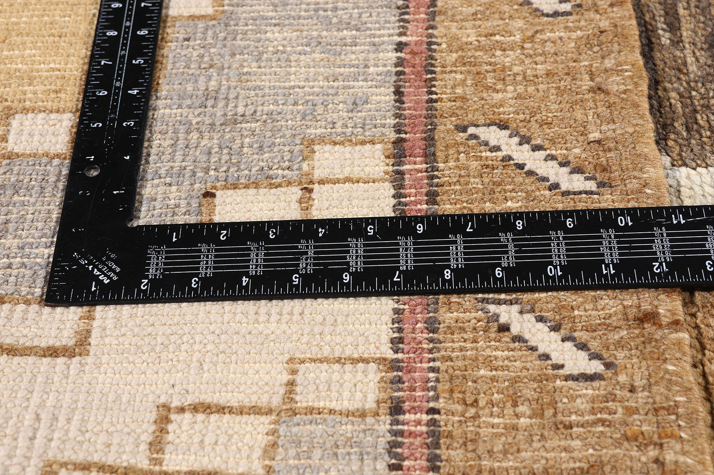 9 x 11 - Brown New Turkish Kars Rug - 53039