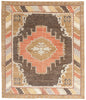 9 x 11 - Brown New Turkish Kars Rug - 53039