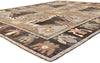 9 x 10 - Brown New Turkish Kars Rug - 54040