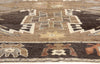 9 x 10 - Brown New Turkish Kars Rug - 54040