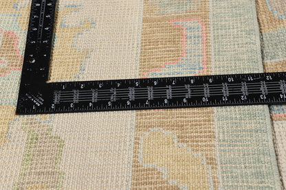 12 x 15 - Light Blue New Oushak Rug - 54043