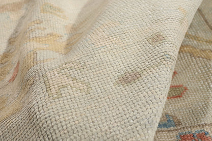 12 x 15 - Ivory New Oushak Rug - 54044