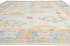 10 x 13 - Light Blue New Oushak Rug - 54047