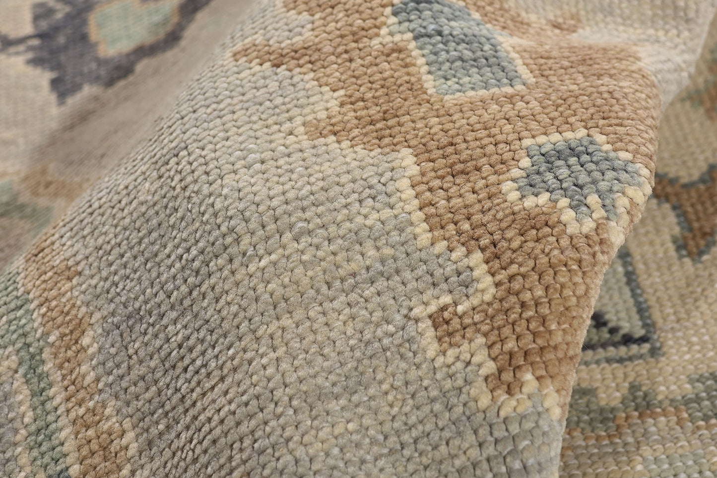 6 x 9 - Gray New Oushak Rug - 54048