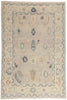 6 x 9 - Gray New Oushak Rug - 54048