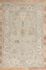 6 x 9 - Gray New Oushak Rug - 54049