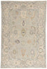 6 x 9 - Gray New Oushak Rug - 54049