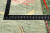 6 x 9 - Green Vintage Turkish Sivas Rug - 54051