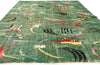 6 x 9 - Green Vintage Turkish Sivas Rug - 54051
