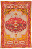 3 x 5 - Beige Antique Turkish Oushak Rug - 54052