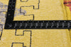 5 x 8 - Yellow Vintage Turkish Sivas Rug - 54054